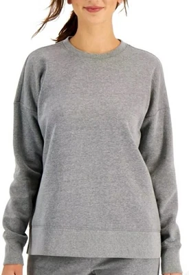 New IDEOLOGY Women's  Crewneck Sweatshirt  Stormy Heather Gray Size 2X - Image 1 of 4