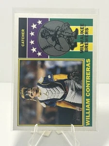 2025 Topps Heritage William Contreras - 1976 Player Icons Insert #76PI-9 - Picture 1 of 2