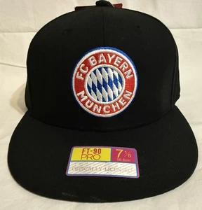 Fi Collection FC Bayern Munich FCB Fitted Hat Soccer Hat Adult Sz: 7 1/8 - Picture 1 of 4