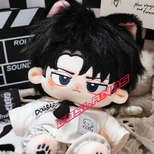 Muñeca de peluche de 20 cm Attack on Titan Levi Ackerman de anime suave peluche regalo - Imagen 1 de 4