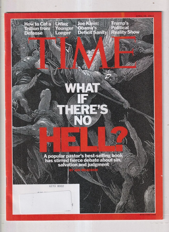 Time April 25, 2011 What If There Is No Hell?, Defense, Obama, Donald Trump (Mag - Image 1 of 1