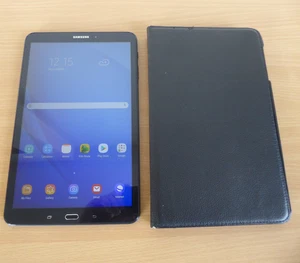 Samsung Galaxy Tab A6 10.1 SM-T580 16GB Tablet & Flip Case Bundle VGC - Picture 1 of 11