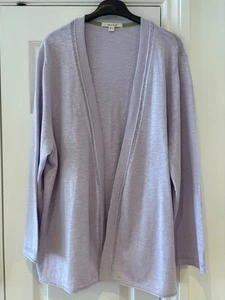 WHITE STUFF PURPLE CARDIGAN SIZE 18 - Picture 1 of 2