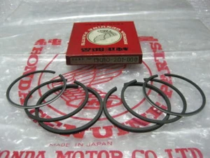 HONDA C95 CA95 CS95 CB95 C200 PISTON RING SET SIZE STD 13010-201-000 GENUINE NOS - Imagen 1 de 3