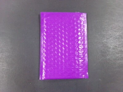 10-100 4x8 PURPLE BUBBLE Mailers Poly Shipping Protective 10 25 50 Bags - Image 1 of 4