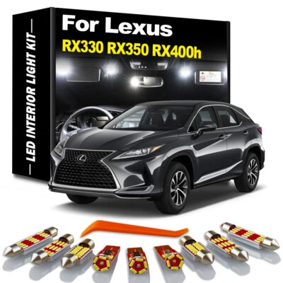 Canbus Interior LED Light Kit For Lexus RX300 RX330 RX350 RX270 RX400h RX450h - Image 1 of 4