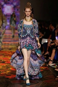 CAMILLA Reversible Embellished Coat Cape Rise And Unveil Size O/S VINTAGE RARE!! - Foto 1 di 16