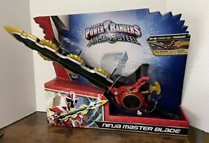 Power Rangers Ninja Steel Deluxe Ninja Master Blade 43988 Ripcord Control Sword - Bild 1 von 6