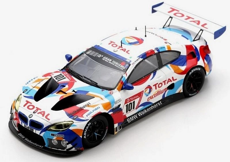 BMW M6 GT3 Nurburgring 2021 Krognes-Pittard-Tuck-Muller 1:43 SPARK SG761 - Immagine 1 di 1
