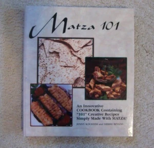 Matza 101 Creative Recipes Made with Matzoh Kdoshim & Bevins 3rd Edition -1997 - Picture 1 of 5