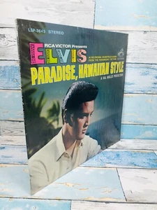 Elvis presley paradise hawaiian Style Lsp 3643 Canadian Import rare Tan cen 1976 - Imagen 1 de 12