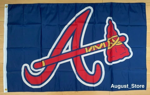 Atlanta Braves 3x5 ft Flag Banner MLB Atl Cover