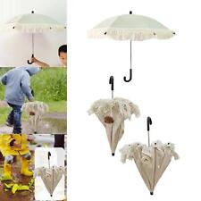 Baby Parasol Portable with Easy Grip Handle Kids Umbrella for Photography Props