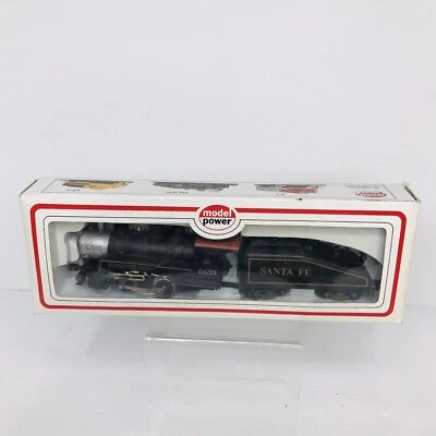 Model Power Vintage 0-4-0 Shifter Locomotive Train Santa Fe Tender #6634 HO - Image 1 of 4