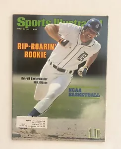 KIRK GIBSON Sports Illustrated SI March 24, 1980 Detroit Tigers Rookie - Picture 1 of 4