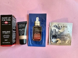 LOT ESTEE LAUDER ADVANCED NIGHT REPAIR LANCOME GENIFIQUE MAKEUP FOUNDATION - Picture 1 of 1