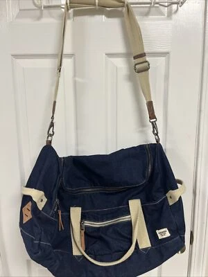 Bolso de Lona Steve Madden Denim Weekender Foto 1 de 4