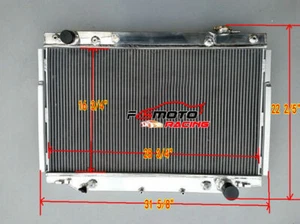 For Lexus LX450 96-97 / Toyota Land Cruiser 93-97 94 95 4.5 L6 Aluminum Radiator - Picture 1 of 5