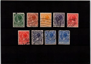 Niederlande Königin Wilhelmina 1920er gebraucht - Menge 9 - Bild 1 von 1