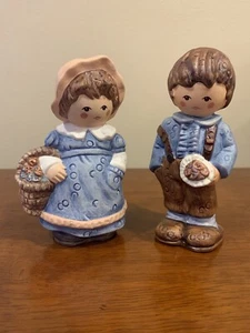 Goebel W. Germany Set of 2 Girl and Boy Figurines - Picture 1 of 10