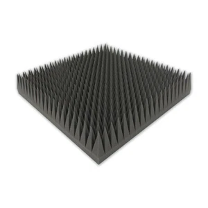 Pyramidenschaumstoff TYP 50x50x10 Akustikschaumstoff Schall dämmmatten Dämmung - Bild 1 von 3