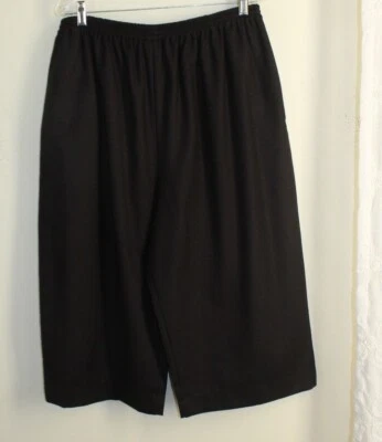 Calça Capri Cropped Eskandar Tamanho 3 MARROM 18" Costura Interna Capris LÃ MACIA - Imagem 1 de 4