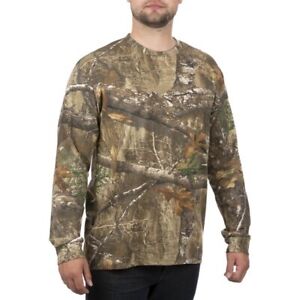 Mossy Oak Country DNA Men Scent Control Hunting Camouflage Tee Shirt 3XL (54/56)