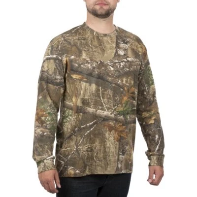 Mossy Oak Country DNA Men Scent Control Hunting Camouflage Tee Shirt 3XL (54/56) - Image 1 of 2