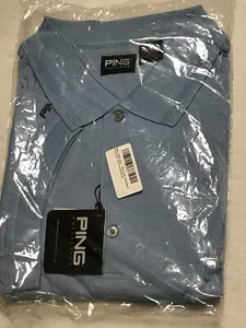 Ping Golf Shirt Andes Blue 60% Cotton 40% Polyester Men Size 4XL NEW - Picture 1 of 4
