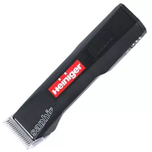 Heiniger Saphir Basic Akku-Hundeschermaschine Haarschneideset schwarz - Bild 1 von 4