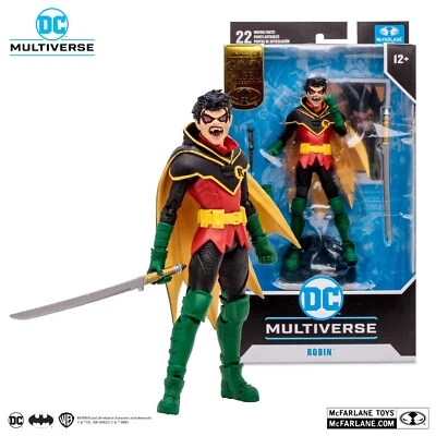 Figura de acción McFarlane DC Multiverse ROBIN (DC VS. VAMPIRES) Gold Label 7" Foto 1 de 4