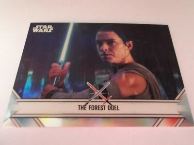 Star Wars Chrome Perspectives "THE FOREST DUEL" #EW-6 Trading Card - 2020 - Image 1 of 2