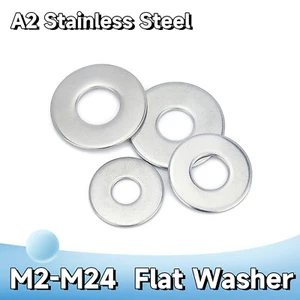 Arandelas planas gruesas anchas de acero inoxidable M2 M3 M4 M5 M6 M8 M10 M12 M14-M24 forma G - Imagen 1 de 7
