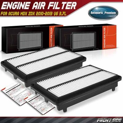 2x Engine Air Filter for Acura MDX ZDX 2010 2011 2012-2013 V6 3.7L 17220RYEA10 - Image 1 of 4