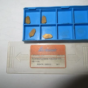4 Pcs. Garant VA HB7135 2.2 grooving neutral carbide inserts made in Germany - Picture 1 of 6