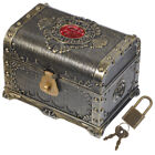  Treasure Chest Ornaments Jewelry Storage Case Retro Sundries Organizer
