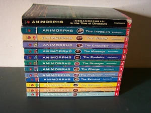 LOT 13 ANIMORPHS SCHOLASTIC APPLEGATE 1-5 7 13 23 25 29 37 52 MEGAMORPHS #2 - Picture 1 of 9