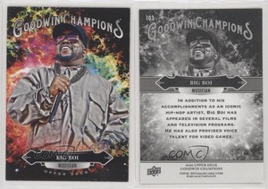 2020 Upper Deck Goodwin Champions Splash of Color Big Boi #103