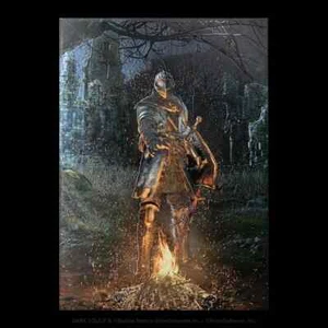 Displate Limited Edition Dark Souls A Moment's Respite - Bild 1 von 2