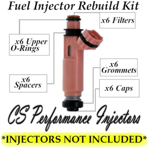 Kit de reparación de reconstrucción de inyectores de combustible para 23250-20030 para 02-08 Lexus Toyota 3,0 L  - Imagen 1 de 1