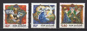 Nouvelle-Zélande 1999 Christmas - Noël 3 timbres oblitérés /TE3552 - Imagen 1 de 1