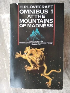 H P Lovecraft Omnibus 1 At The Mountains of Madness Horror Cthulhu 1985 Grafton - Imagen 1 de 4