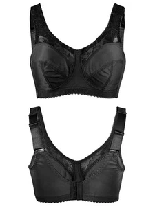 Women Plus Size Bra Full Coverage Wirefree Comfort Bralettes ZZ1 - Picture 1 of 12