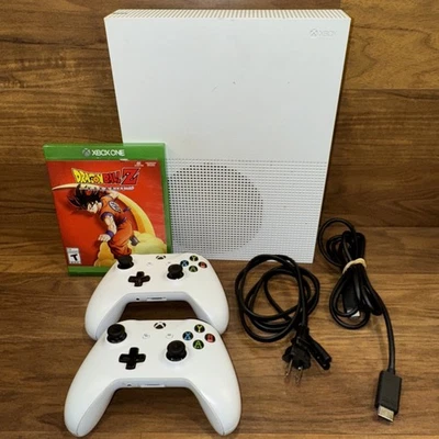 Xbox One Series S W/ Two Controllers + Game - Image 1 of 4