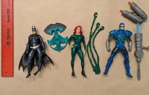 DC Comics Batman And Robin Movie 1997 Figure Lot With Accessories - Picture 1 of 12