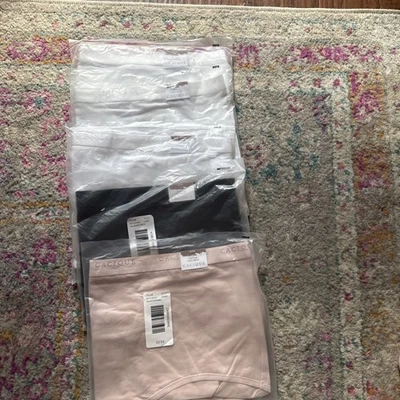 Calzoncillo completo de algodón 5 Lane Bryant para mujer talla 22-24 TOTALMENTE NUEVO rosa blanco negro Foto 1 de 4