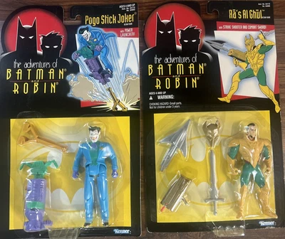 Batman Robin Animated Series 1995 Adventures - Pogo Stick Joker & Ra's Al Ghul - - Image 1 of 4