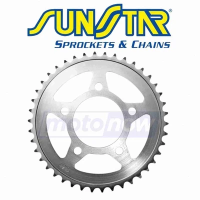 Sunstar Steel Rear Sprocket for 1981-1982 Honda CB900F Super Sport - Drive ri Foto 1 de 4