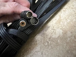 Cavo di collegamento Bose 13 pin din a 8 pin din e femmina RCA raro - Foto 1 di 4