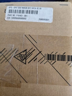 HPE P18483-001 960GB SSD SFF SATA Drive Kit - Image 1 of 2